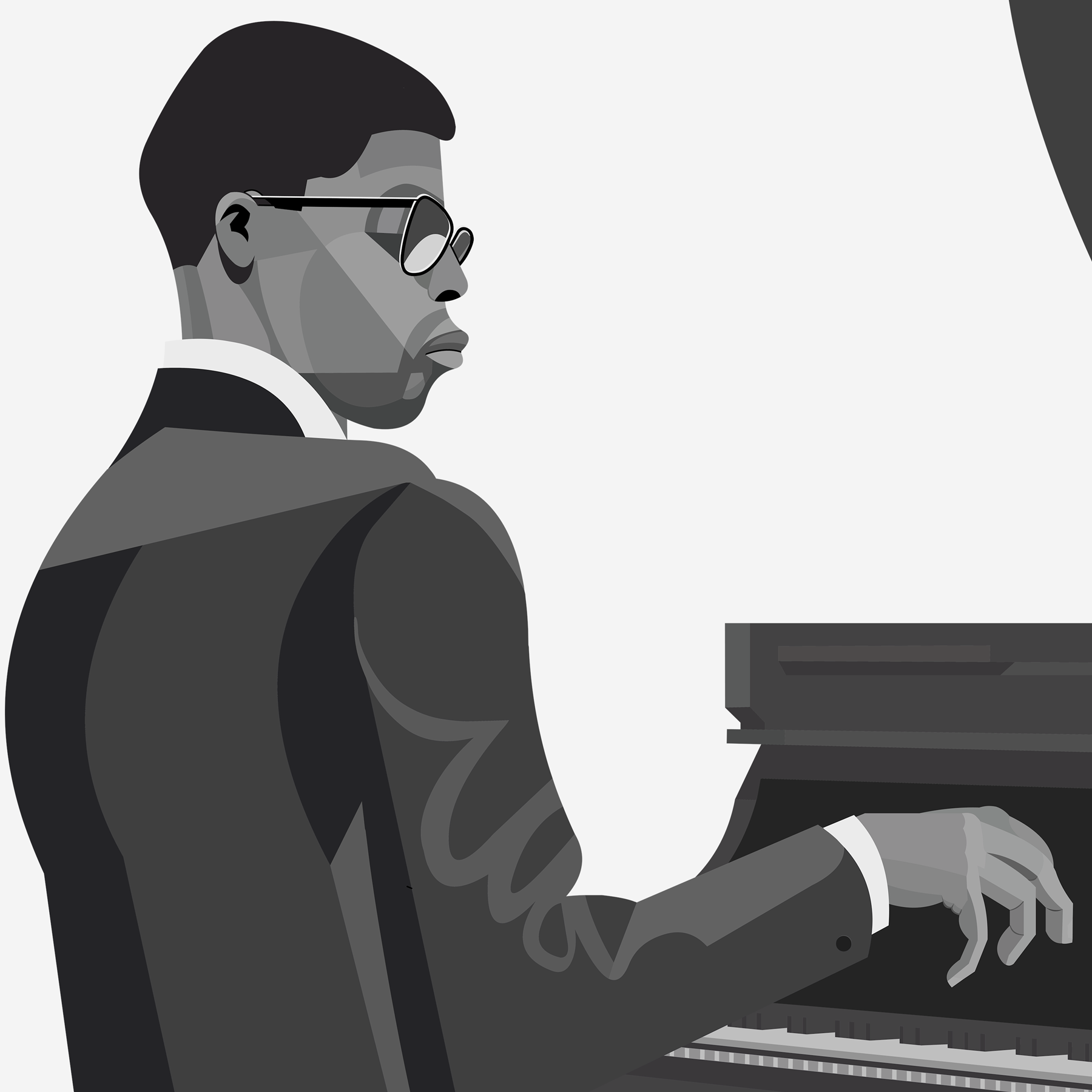 Herbie Hancock piano jazz art
