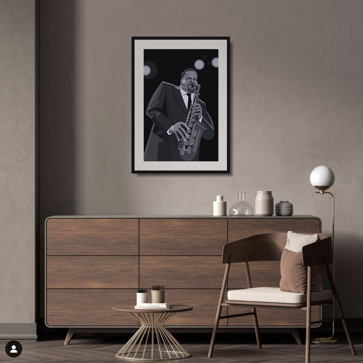 JACKIE McLEAN saxophone jazz art framed