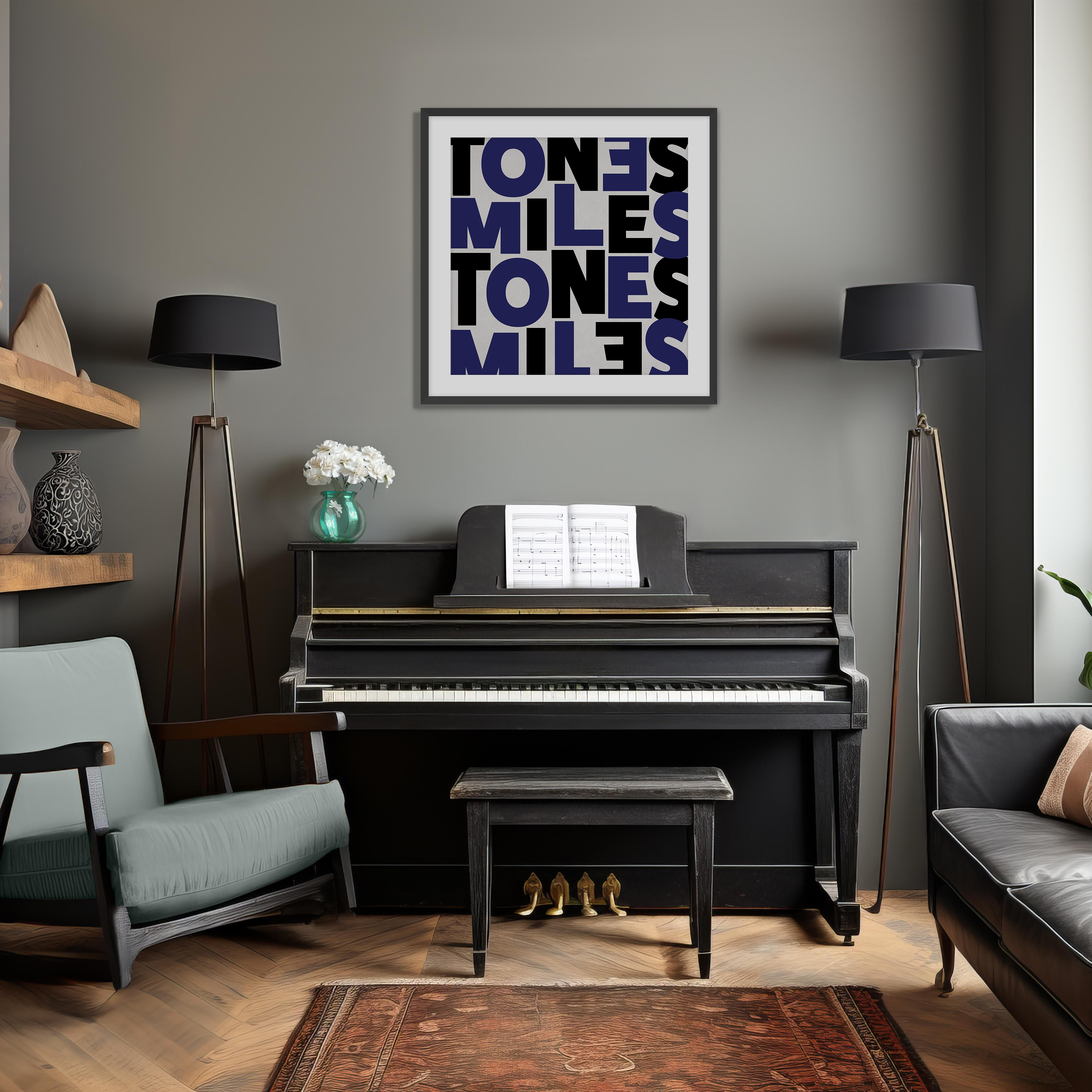 Miles Davis jazz art framed