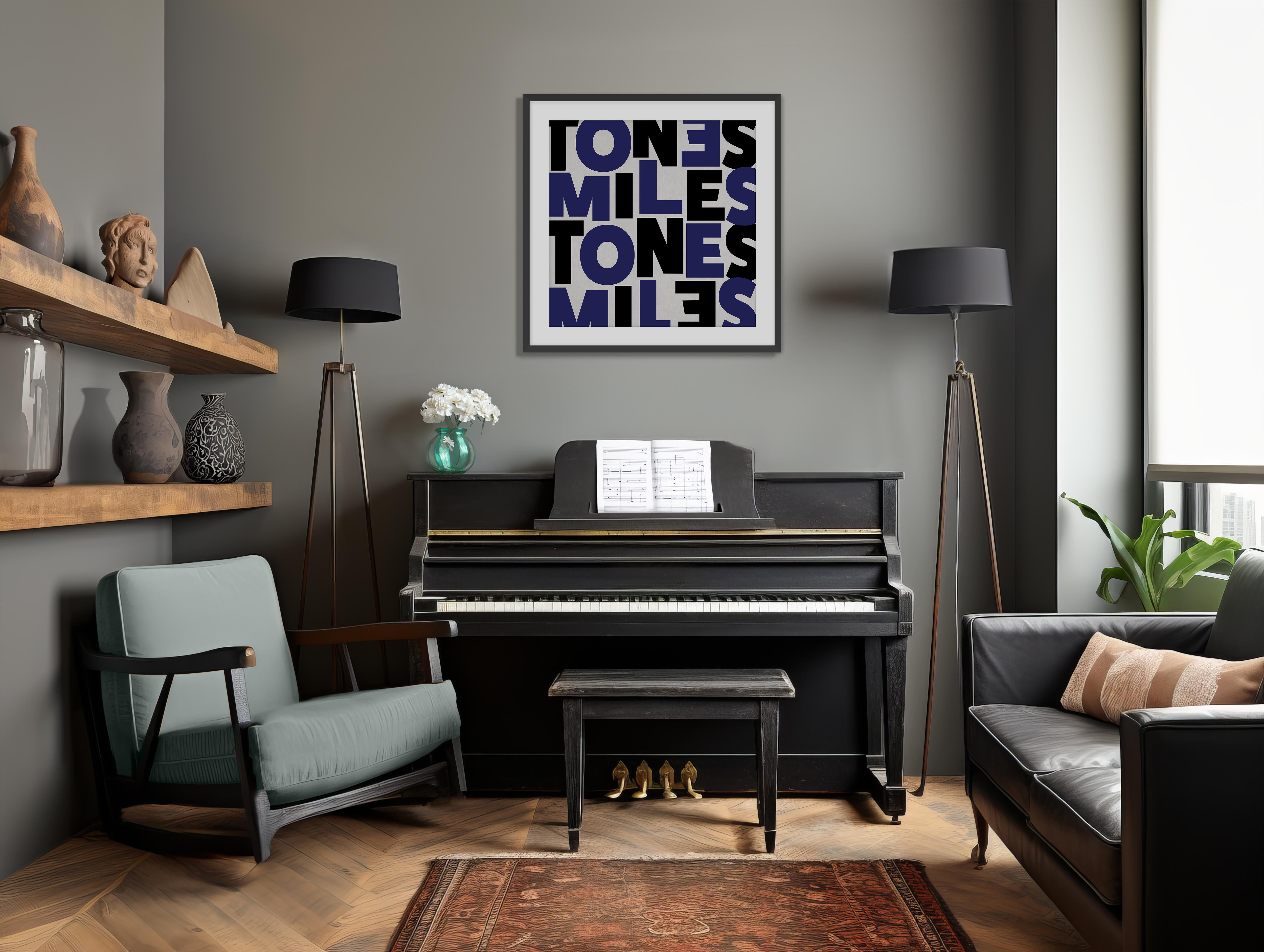 Miles Davis jazz art framed