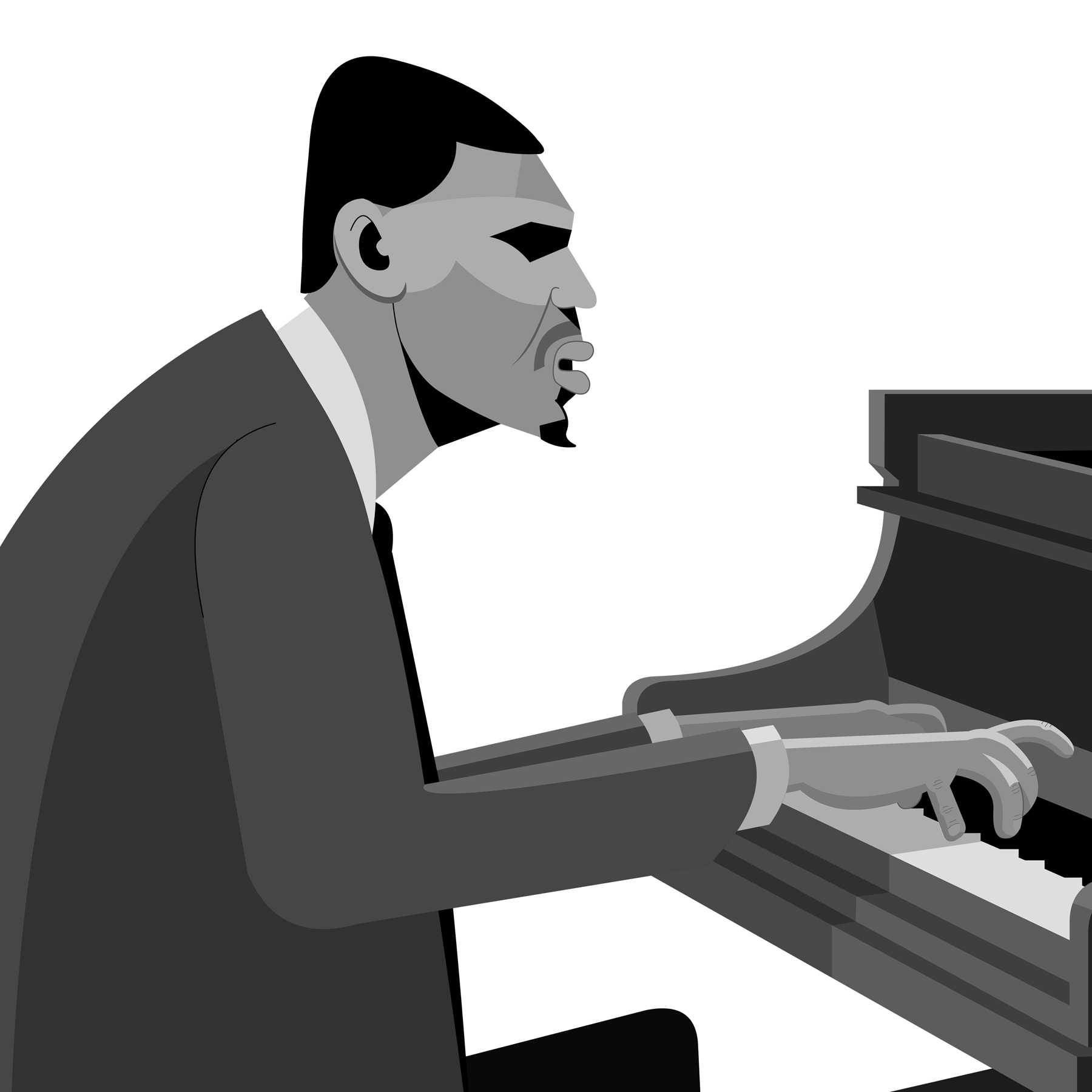 McCoy Tyner piano jazz art