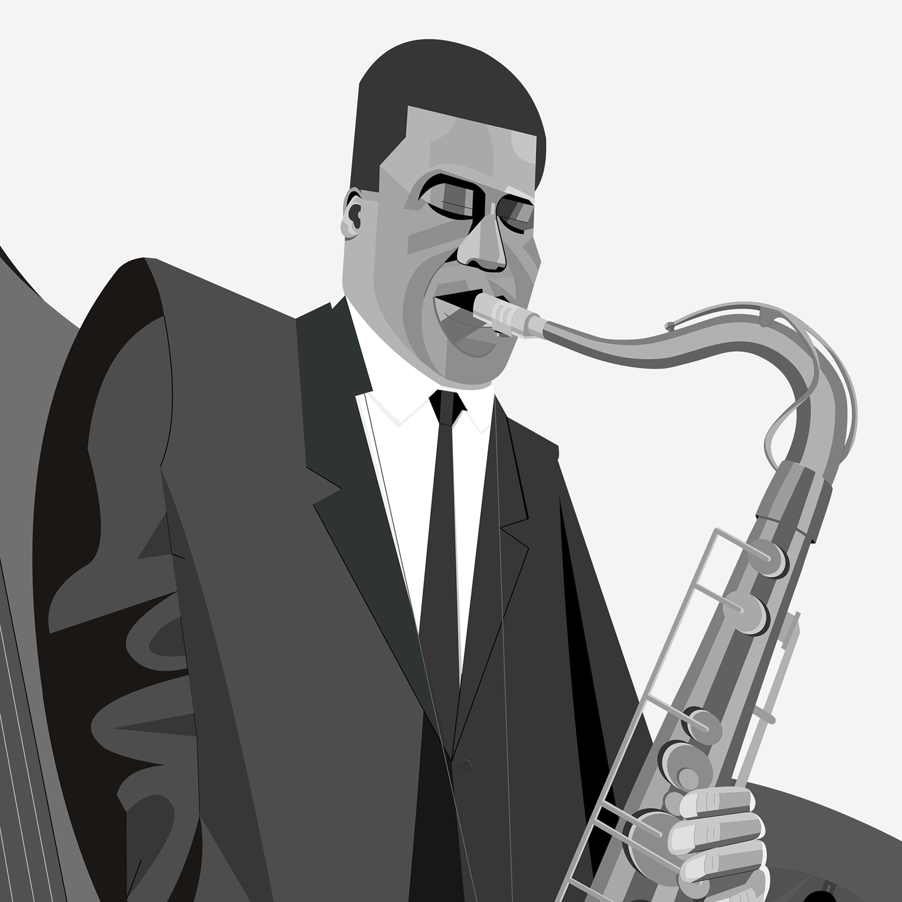 Wayne Shorter tenor saxophone jazz art