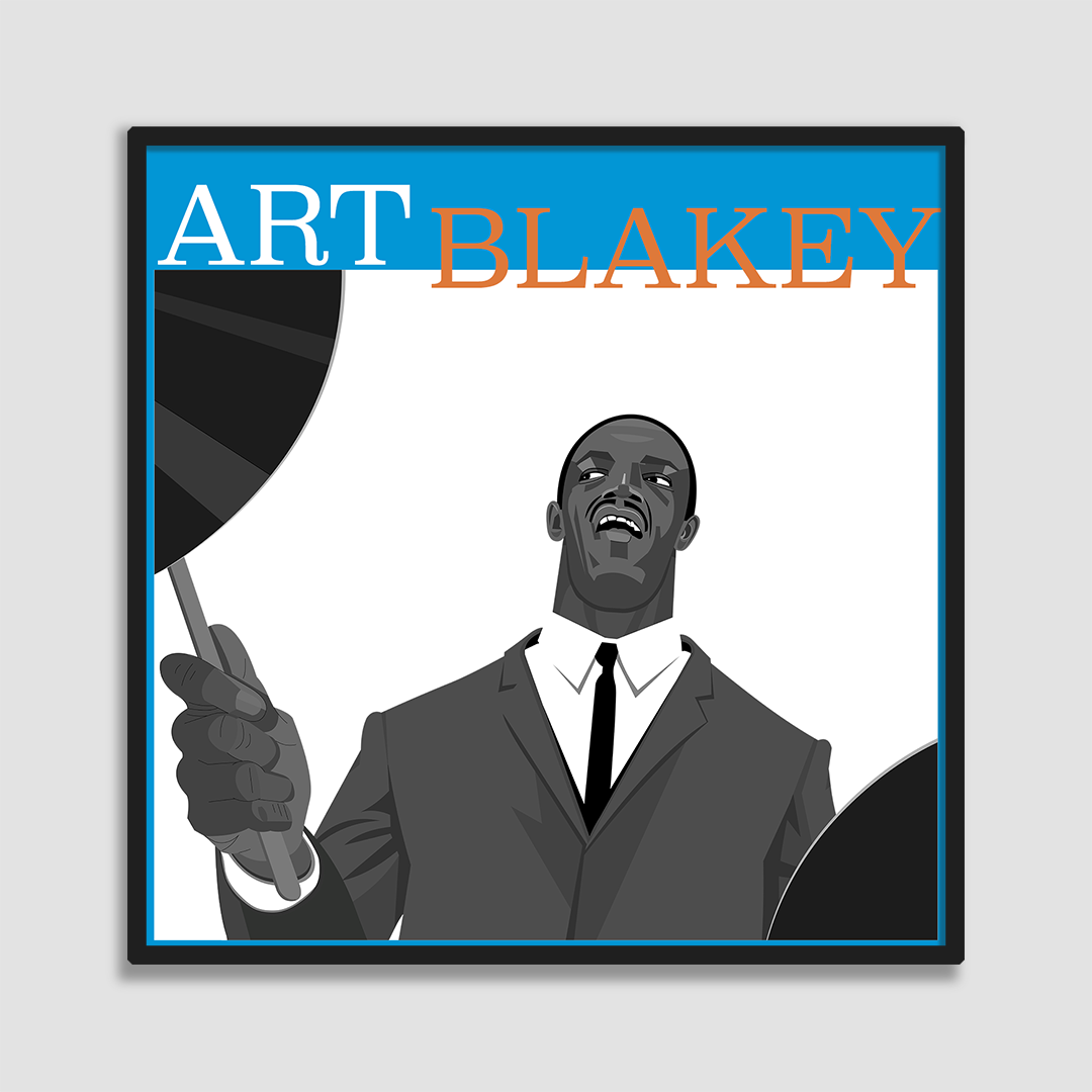 Art Blakey jazz art