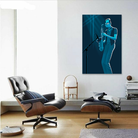 Michael Brecker saxophone jazz art canvas