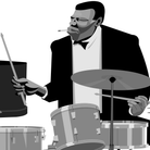 Elvin Jones jazz art